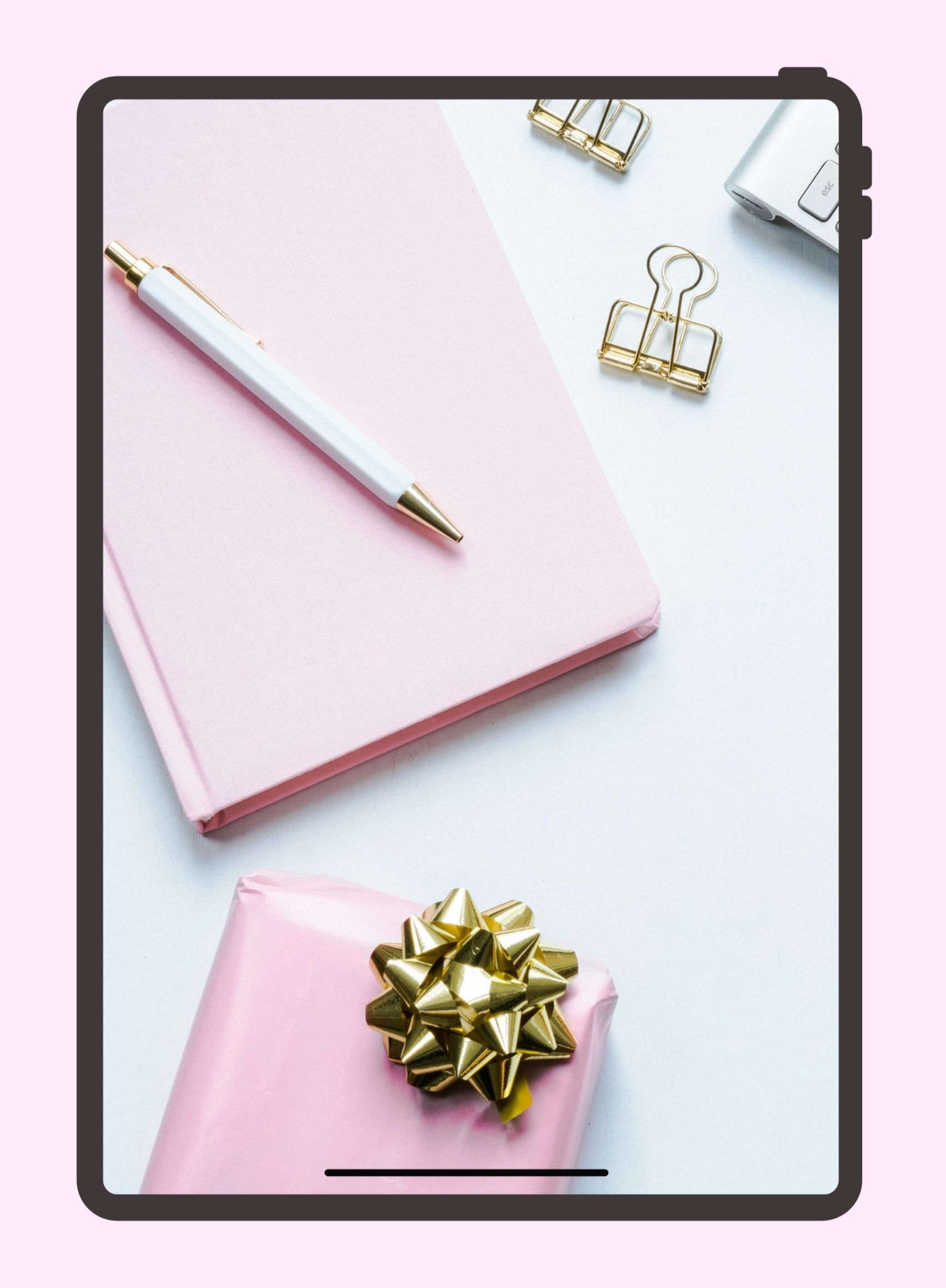 Free download displayed on a tablet